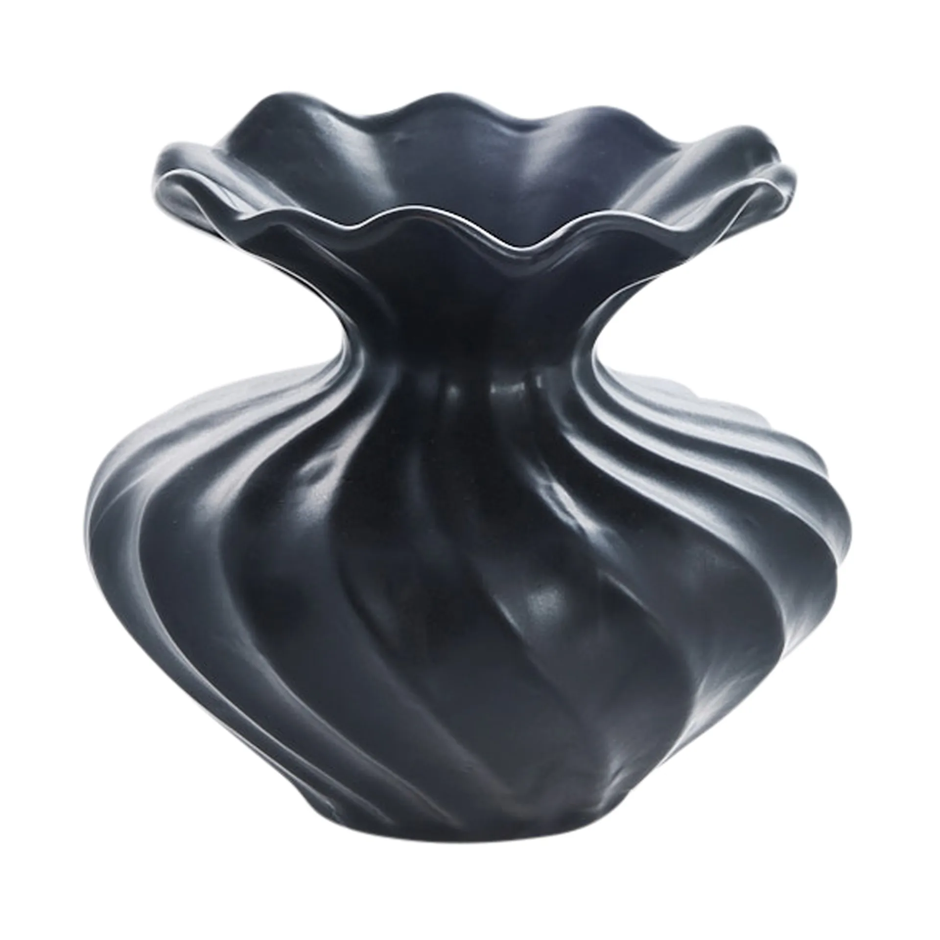 Susille 화병 14 cm, Black Lene Bjerre | 르네 비에르