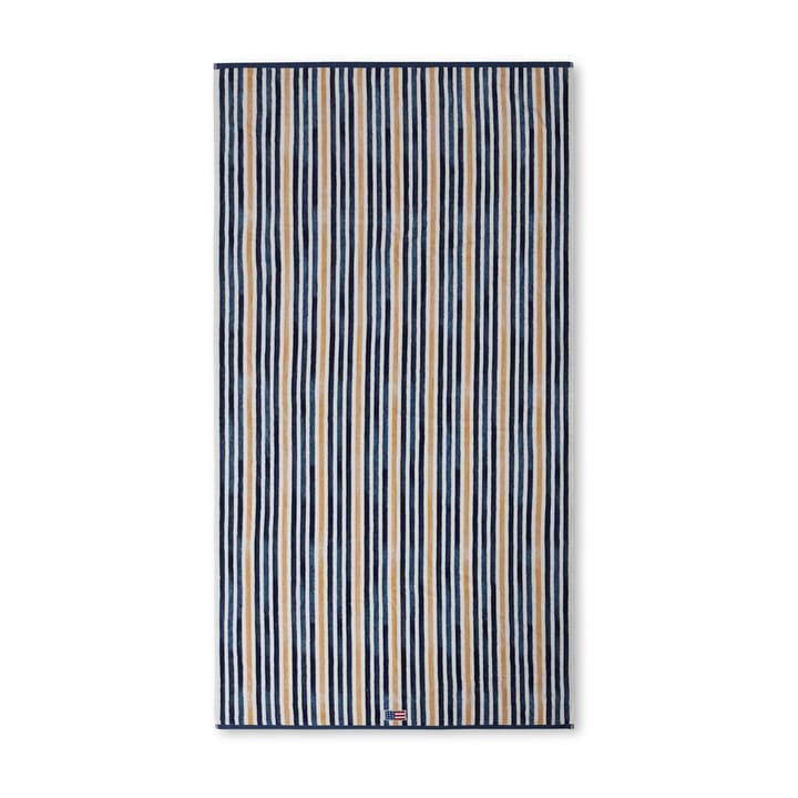 스트라이프 코튼 벨루어 바스 타올 100x180 cm, Blue-white-oat Lexington | 렉싱턴
