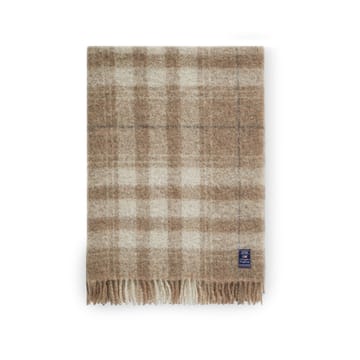 체크드 모헤어 믹스 스로우 130x170 cm - Beige-white-grey - Lexington | 렉싱턴