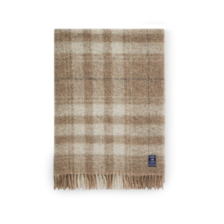 체크드 모헤어 믹스 스로우 130x170 cm, Beige-white-grey Lexington | 렉싱턴