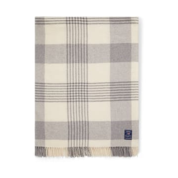 그레이 체크 울 스로우 130x170 cm - grey-white - Lexington | 렉싱턴