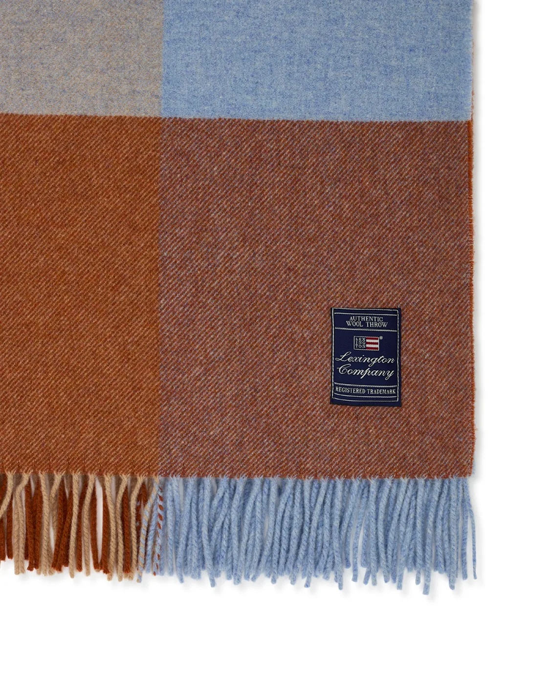 체크 울 스로우 130x170 cm, Multi Lexington | 렉싱턴