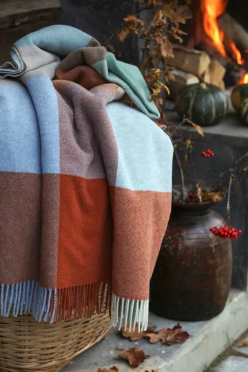 체크 울 스로우 130x170 cm - Multi - Lexington | 렉싱턴