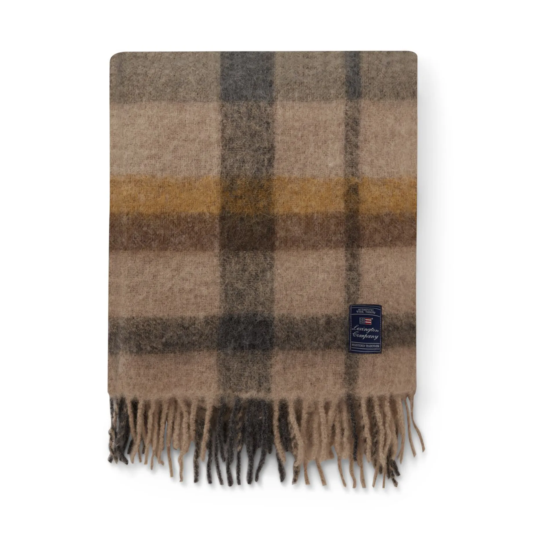 체크드 모헤어 믹스 스로우 130x170 cm, Multi Lexington | 렉싱턴