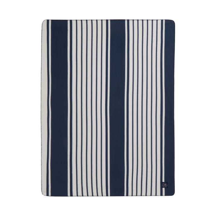 스트라이프 폴리에스터 플리스 담요 130x170 cm - Navy - Lexington | 렉싱턴