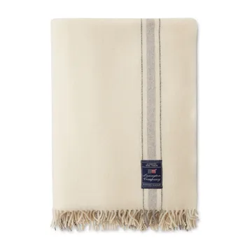 스트라이프 울 스로우 130x170 cm - Offwhite-grey - Lexington | 렉싱턴