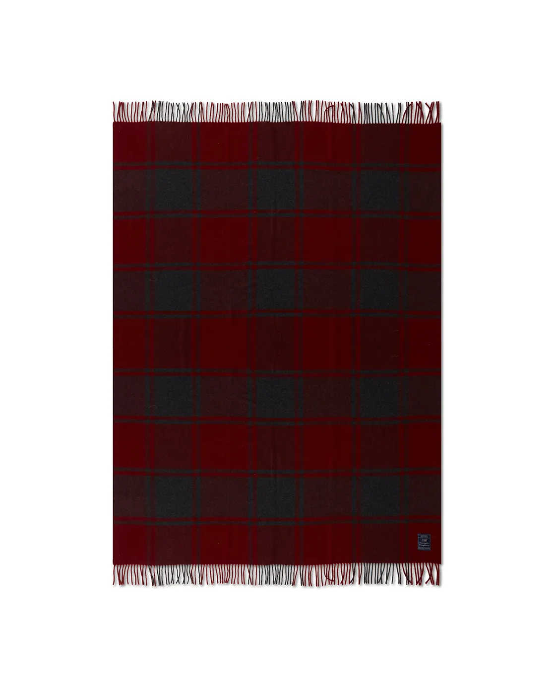 체크 울 담요 130x170 cm, Red-dark grey Lexington | 렉싱턴