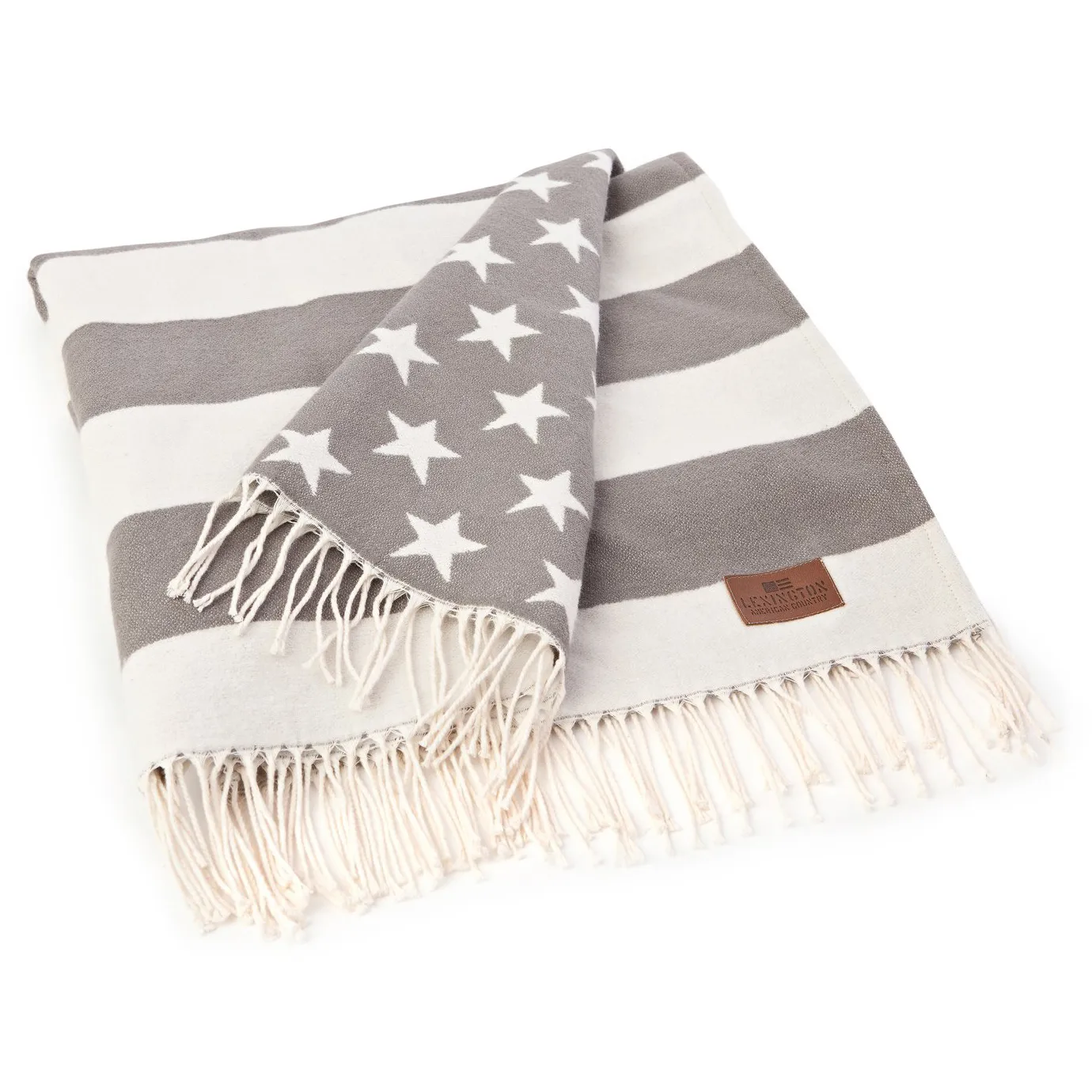 아이콘스 플래그 스로우 130x170 cm, white-grey Lexington | 렉싱턴