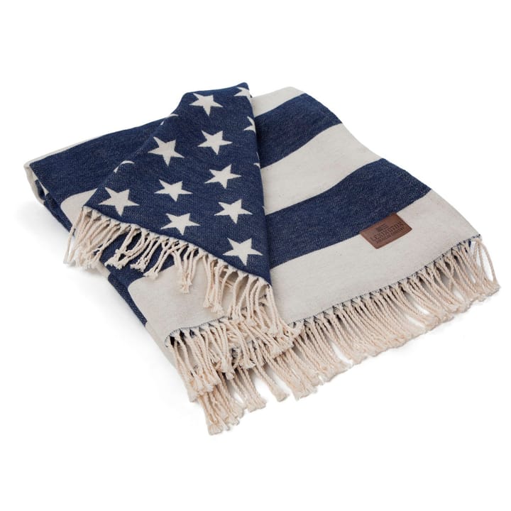 아이콘스 플래그 스로우 130x170 cm - white-navy - Lexington | 렉싱턴