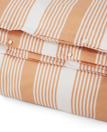 스트라이프 코튼 사틴 침구 세트 150x210 cm - Beige-white - Lexington | 렉싱턴
