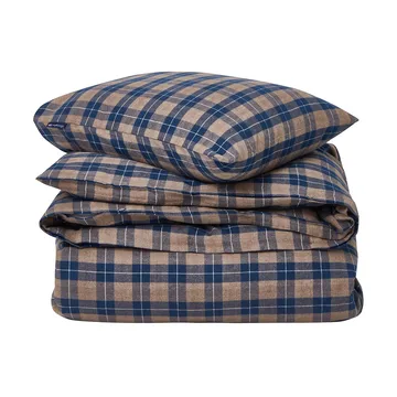 체크 플란넥 침구 세트 150x210 cm - Denim blue-beige - Lexington | 렉싱턴