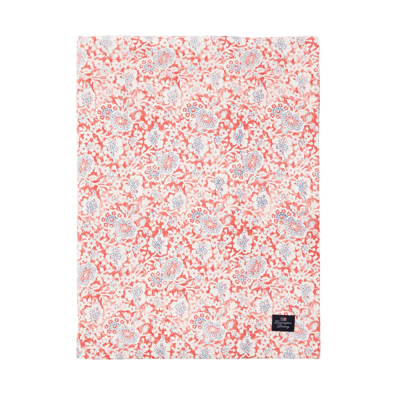 프린트 꽃 재활용 면 식탁보 150x250 cm, Coral Lexington | 렉싱턴
