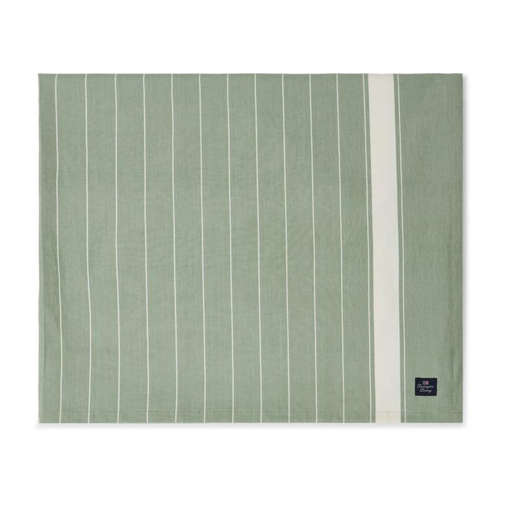 스트라이프 오가닉 코튼 테이블보 150x250 cm, Green-white Lexington | 렉싱턴