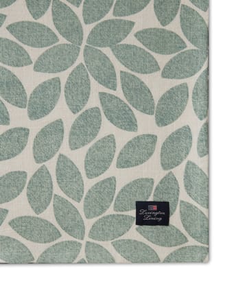 프린티드 리브스 테이블 클로스 150x250 cm - Green - Lexington | 렉싱턴
