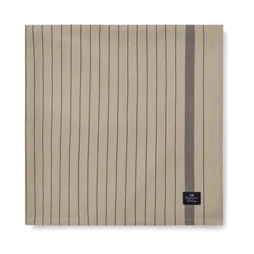 스트라이프 오가닉 코튼 테이블클로스 150x350 cm - Beige-dark grey - Lexington | 렉싱턴