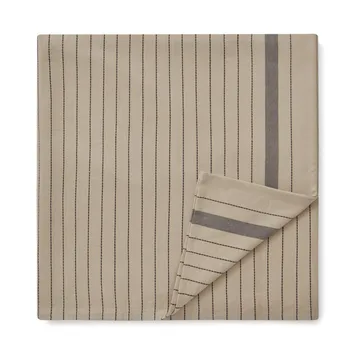 스트라이프 오가닉 코튼 테이블클로스 150x350 cm - Beige-dark grey - Lexington | 렉싱턴