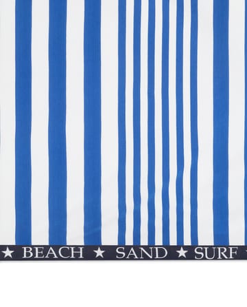 스트라이프 패밀리 비치 타월 200x180 cm - Blue-white - Lexington | 렉싱턴