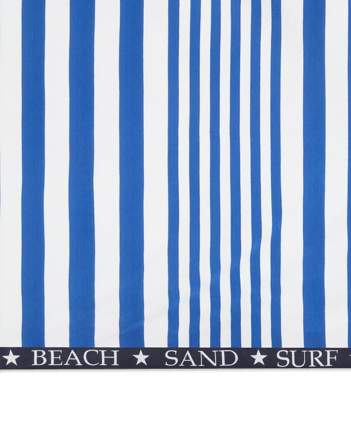 스트라이프 패밀리 비치 타월 200x180 cm, Blue-white Lexington | 렉싱턴