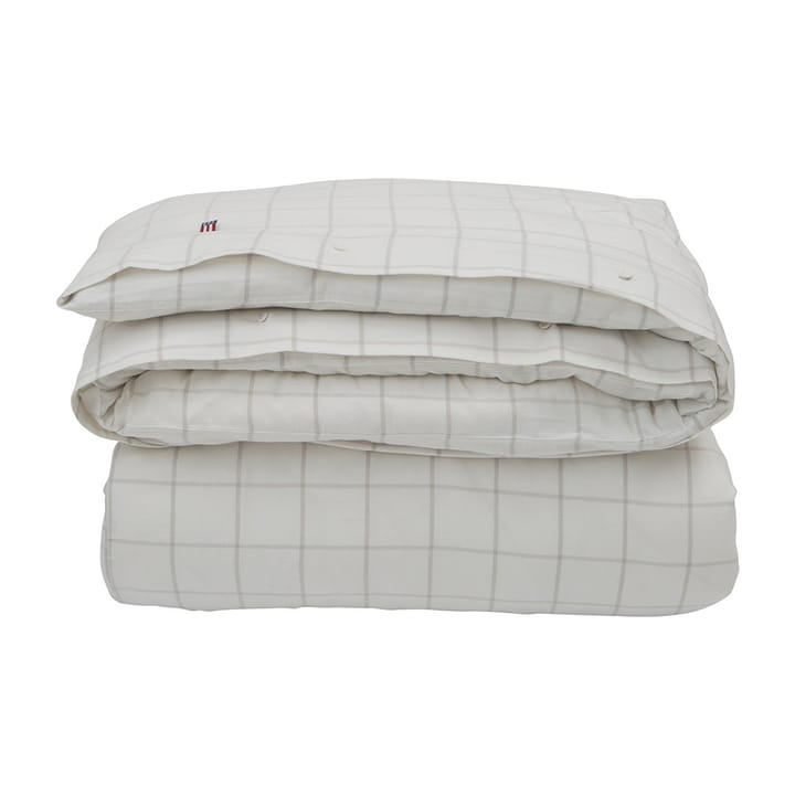 호텔 라이트 플란넬 이불 커버 220x220 cm - White-light beige - Lexington | 렉싱턴
