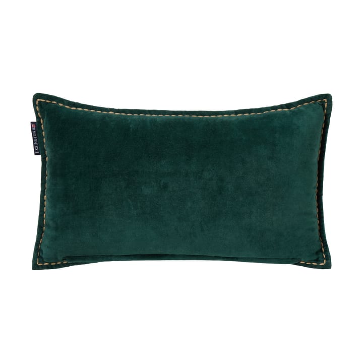윈터 하우스 오가닉 벨벳 코튼 쿠션 30x50 cm, Green-Light Beige Lexington | 렉싱턴