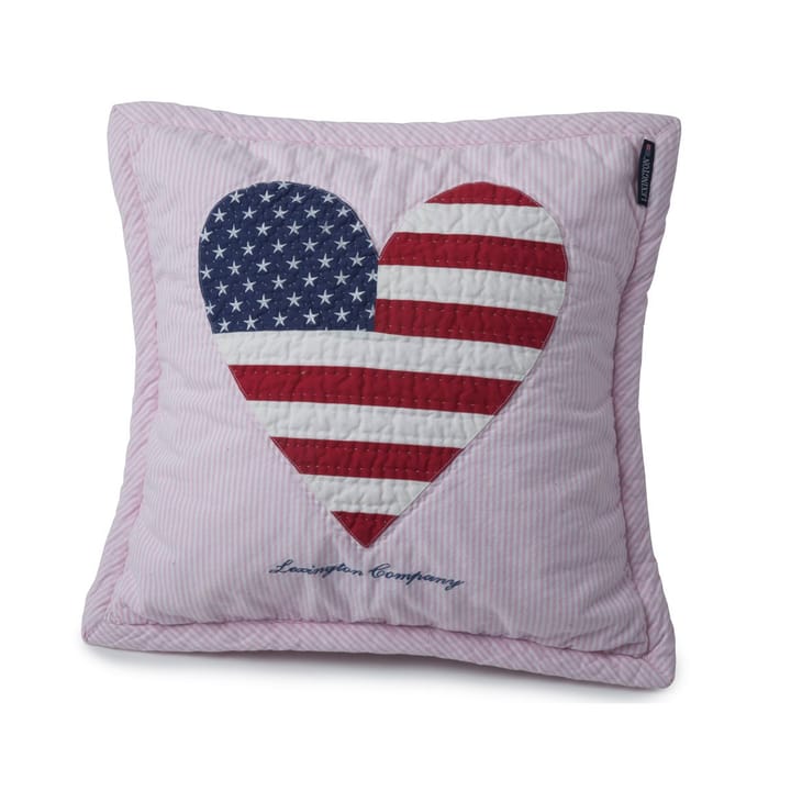 아이콘스 베이비 퀼티드 쿠션 커버 하트 40x40 cm, pink Lexington | 렉싱턴