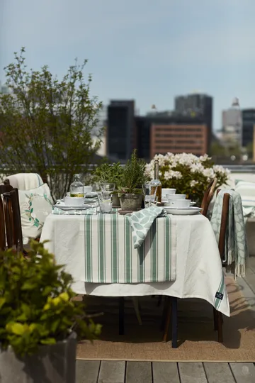 스트라이프 테이블 러너 50x250 cm - Green - Lexington | 렉싱턴