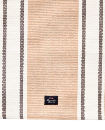 스트라이프 오가닉 코튼 테이블 러너 50x250 cm - White-beige - Lexington | 렉싱턴