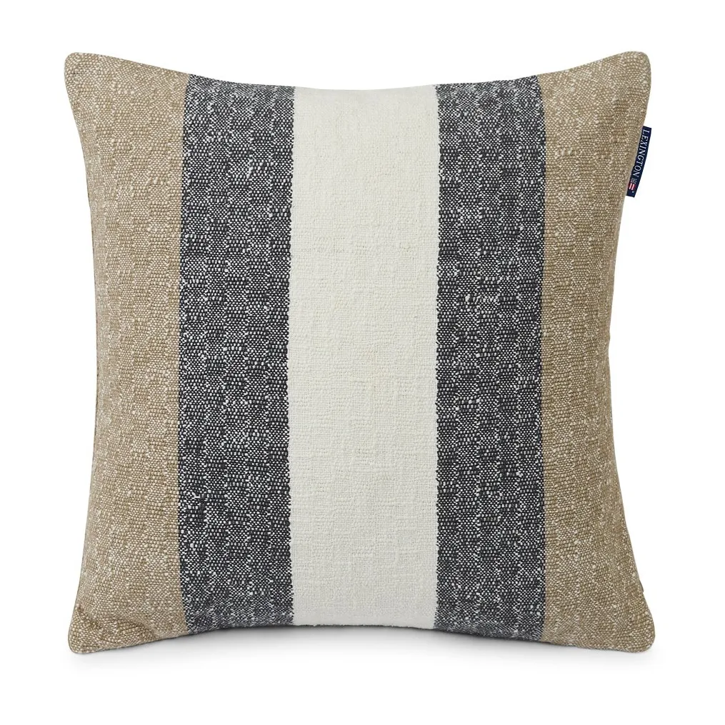 버티컬 스트라이프 코튼 베개커버 50x50 cm, Beige-Grey Lexington | 렉싱턴