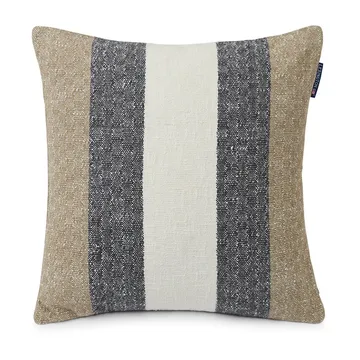 버티컬 스트라이프 코튼 베개커버 50x50 cm - Beige-Grey - Lexington | 렉싱턴