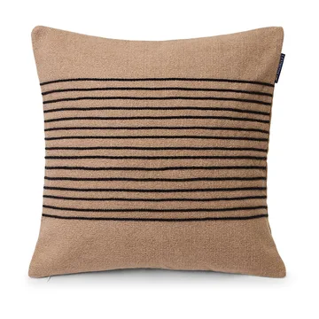 데코 스트라이프 코튼 캔버스 베개커버 50x50 cm - Beige-Grey - Lexington | 렉싱턴