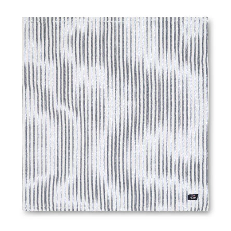 아이콘스 헤링본 스트라이프 냅킨 50x50 cm, blue-white Lexington | 렉싱턴
