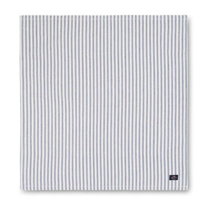 아이콘스 헤링본 스트라이프 냅킨 50x50 cm - blue-white - Lexington | 렉싱턴