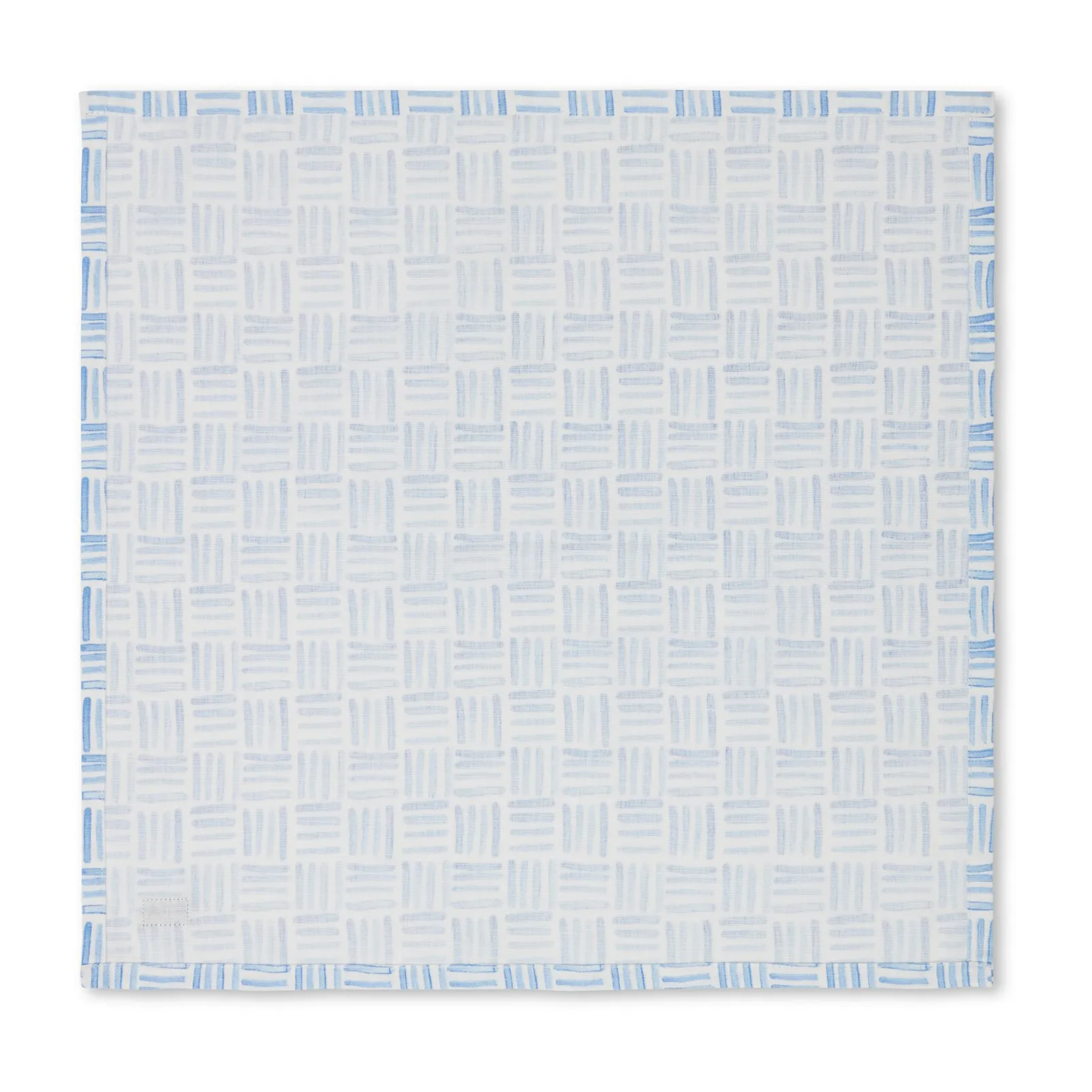 그래픽 프린티드 코튼 냅킨 50x50 cm, Blue-White Lexington | 렉싱턴