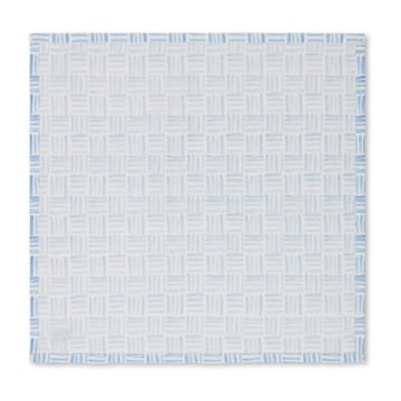 그래픽 프린티드 코튼 냅킨 50x50 cm - Blue-White - Lexington | 렉싱턴