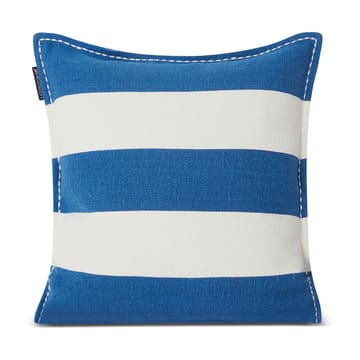 러그 그래픽 캔버스 베개커버 50x50 cm - Blue-white - Lexington | 렉싱턴