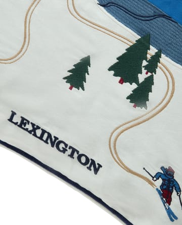 다운 힐 에코 코튼 트윌 쿠션 커버 50x50 cm - Blue-White - Lexington | 렉싱턴