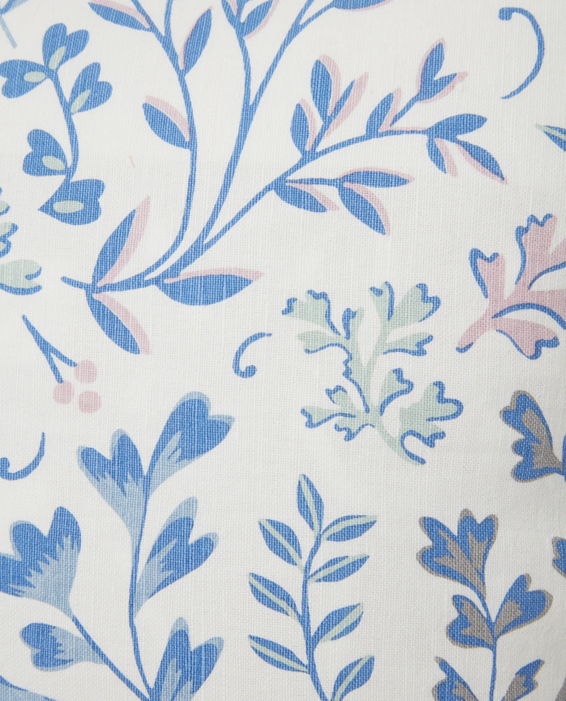 프린티드 플라워스 쿠션 커버 50x50 cm, Blue Lexington | 렉싱턴