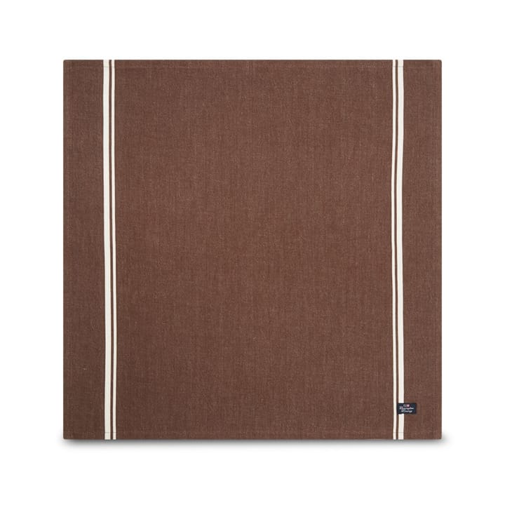 트윌 패브릭 냅킨 50x50 cm - brown-white - Lexington | 렉싱턴