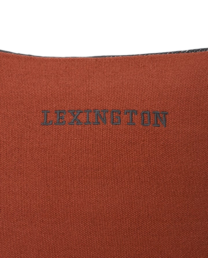불규칙 스트라이프 코튼 베개커버 50x50 cm - Copper-Grey - Lexington | 렉싱턴