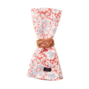 프린팅 플라워 리사이클드 코튼 패브릭 냅킨 50x50 cm - Coral - Lexington | 렉싱턴