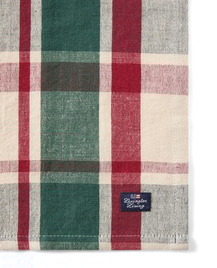 체크 린넨/코튼 냅킨 50x50 cm, Green-red-beige Lexington | 렉싱턴