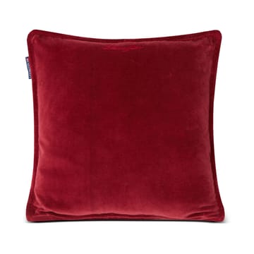 체크 퀼티드 린넨/코튼 쿠션 커버 50x50 cm - Green-red-beige - Lexington | 렉싱턴