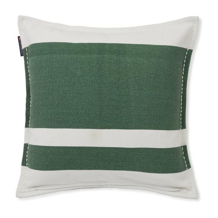 불규칙 스트라이프 코튼 베개커버 50x50 cm, Green-White Lexington | 렉싱턴