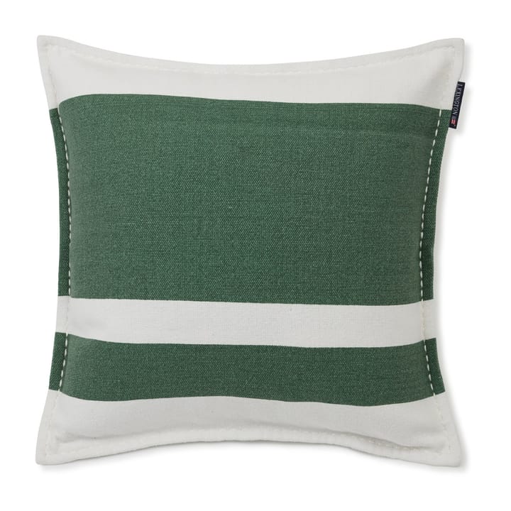 불규칙 스트라이프 코튼 베개커버 50x50 cm, Green-White Lexington | 렉싱턴