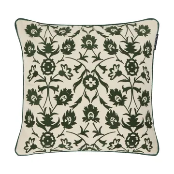 플라워 수놓은 울 믹스 베개커버 50x50 cm - Light beige-green - Lexington | 렉싱턴