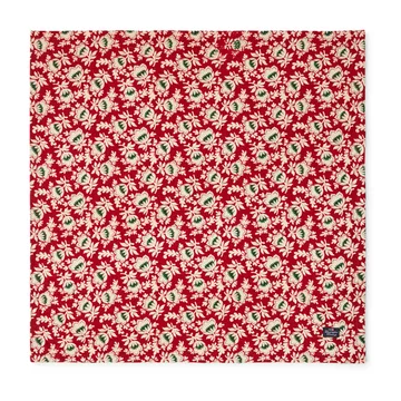 프린티드 오가닉 코튼 트윌 냅킨 50x50 cm - Red-beige-green - Lexington | 렉싱턴