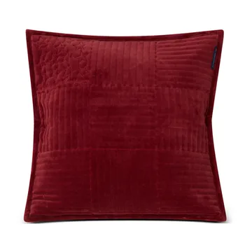 퀼티드 벨벳 스타 쿠션커버 50x50 cm - Red - Lexington | 렉싱턴