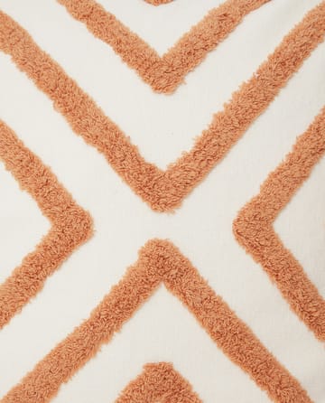 러그 그래픽 캔버스 베개커버 50x50 cm - White-beige - Lexington | 렉싱턴
