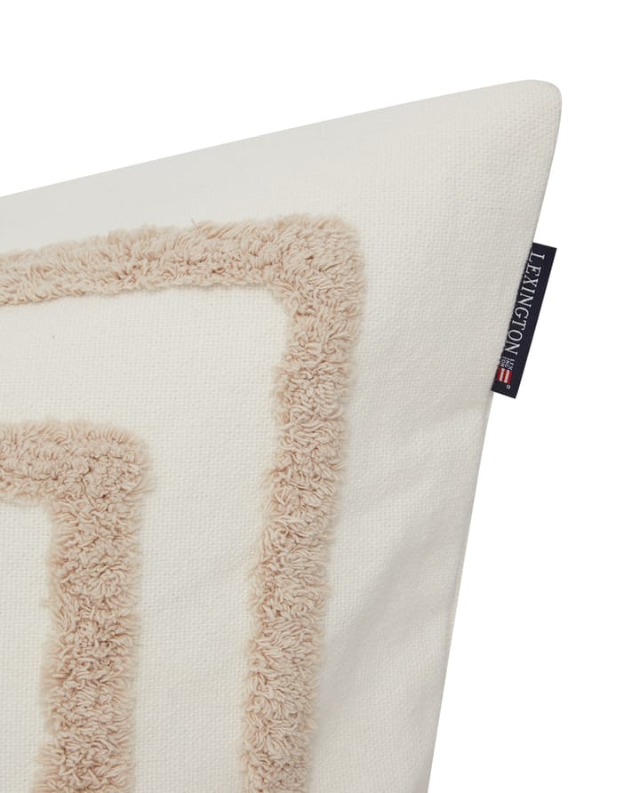 러그 그래픽 캔버스 베개커버 50x50 cm, White-light beige Lexington | 렉싱턴