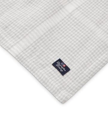 페피타 체크 코튼 리넨 패브릭 냅킨 50x50 cm - White-light grey - Lexington | 렉싱턴